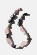 Rose Quartz & Pearl Necklace